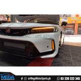 Honda Civic 11 Gen Type R Bumper V1 Front Drl 2022+