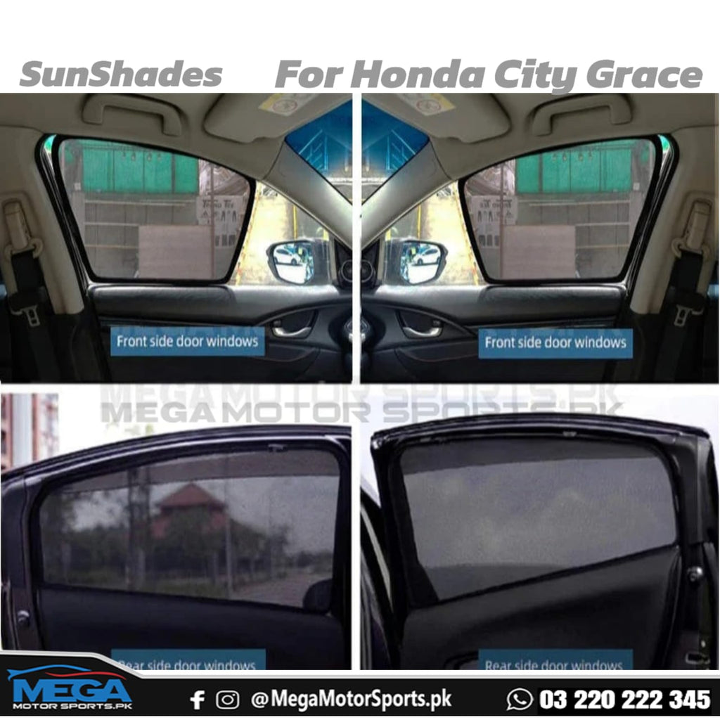 Honda City / Grace Premium Quality Window Sun Shades 2021-2025