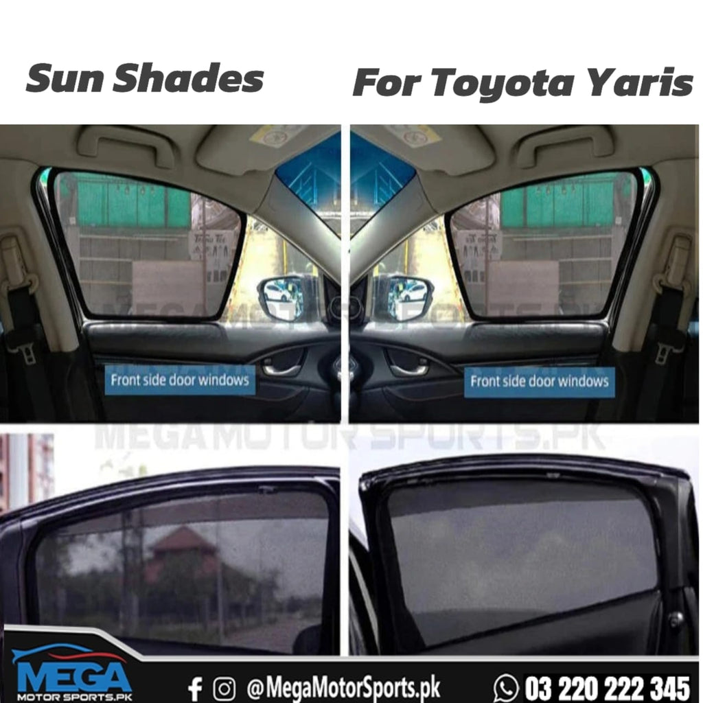 Toyota Yaris Premium Quality Window Sun Shades 2020-2025