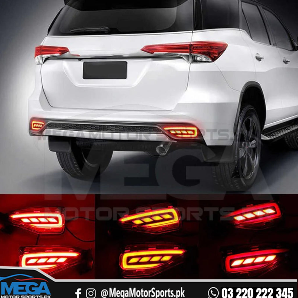 Toyota Fortuner Rear Bumper Lamp - Brake Light - Model 2016-2020