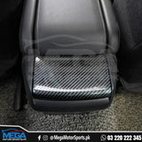 Honda Civic X  Carbon Fiber Arm Rest Rear Cover Trim