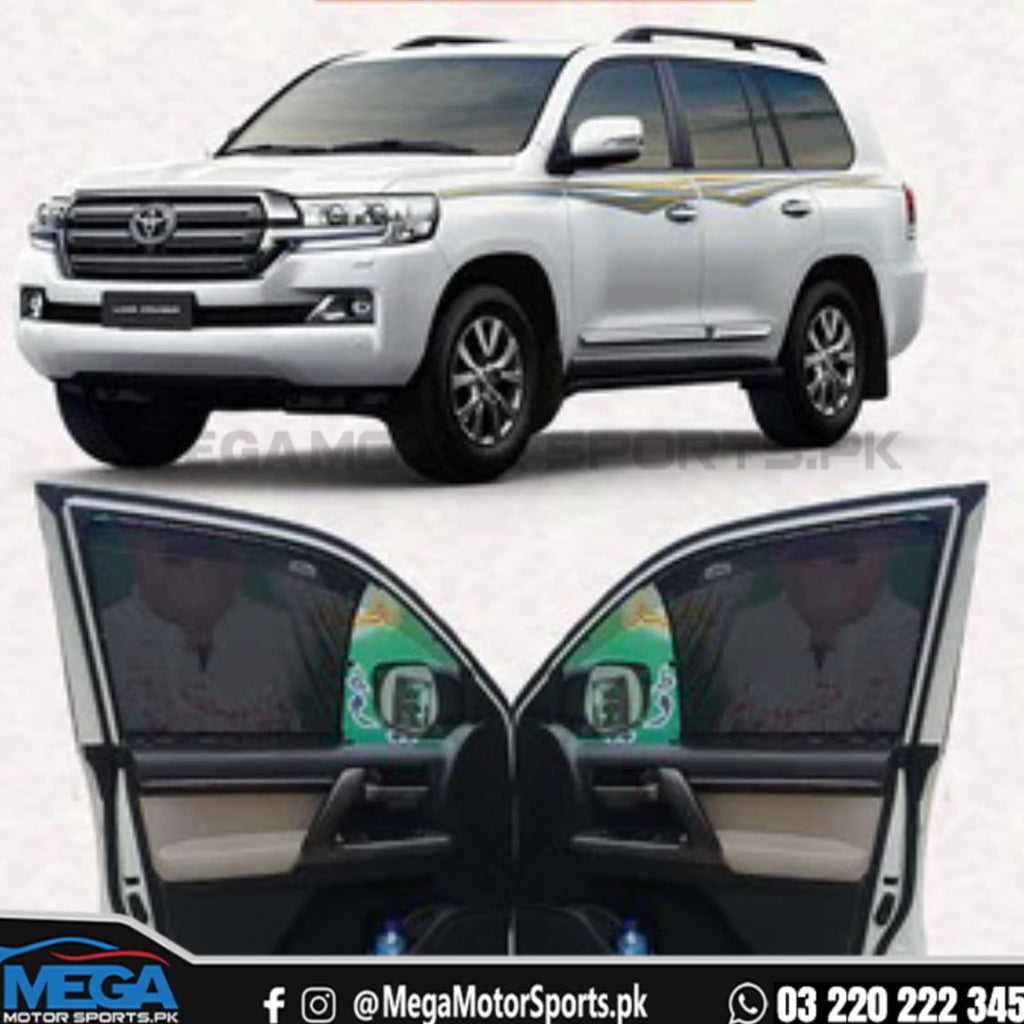 Toyota Land Cruiser J200  Sliding Car Curtains / Sun Shades 2008-2025