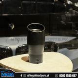 Exhaust Tip - 3.5 Inch Matt Black Magna Flow Exhaust Style Tips 1 PCD