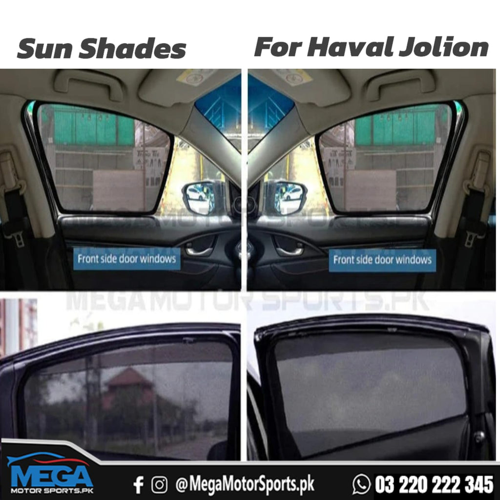 Haval Jolion Premium Quality Window Sun Shades 2022-2025