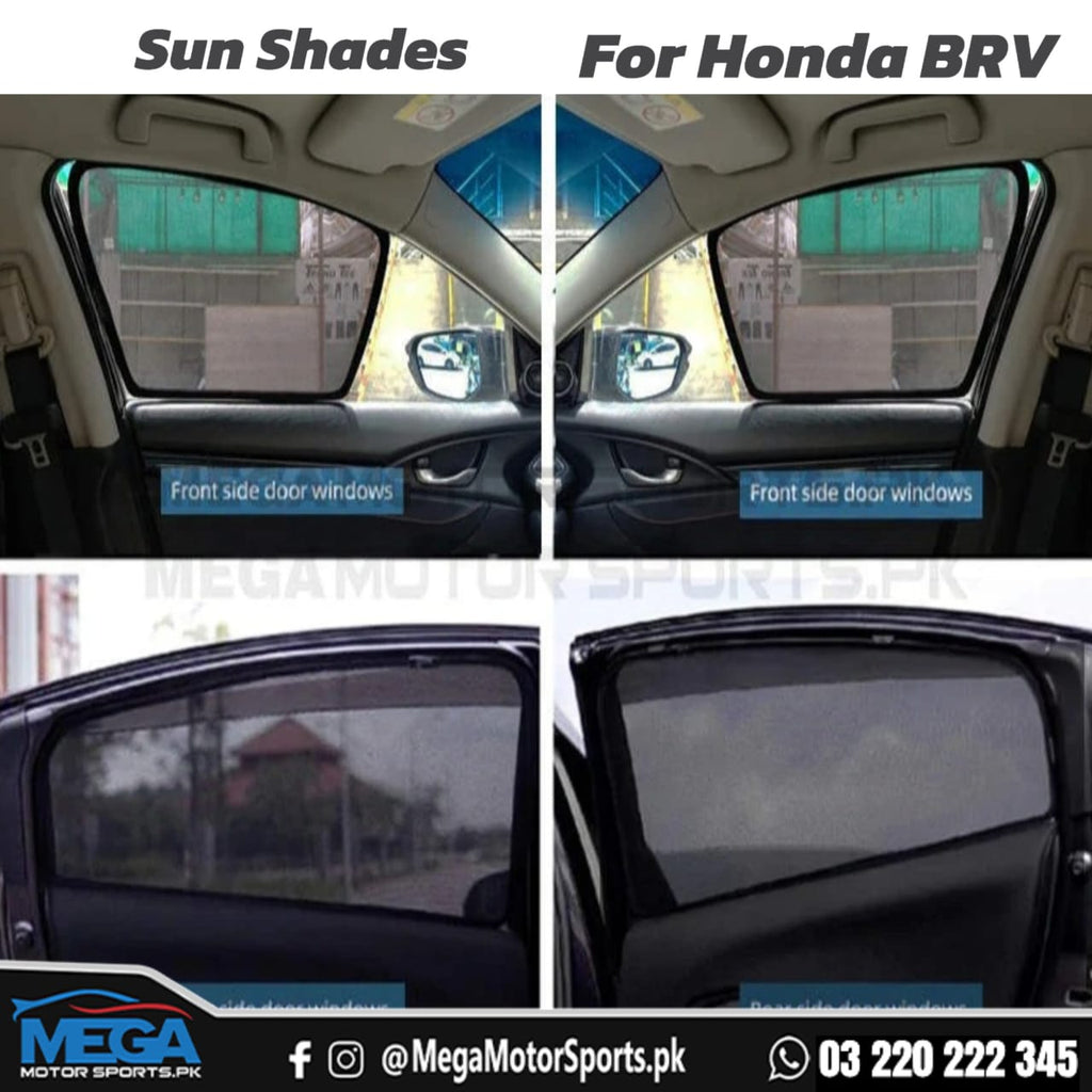 Honda BR-V  Premium Quality Window Sun Shades 2017-2025