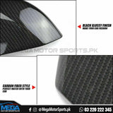 Honda Civic X Carbon Fiber Side Mirror Covers V1 2016 - 2021