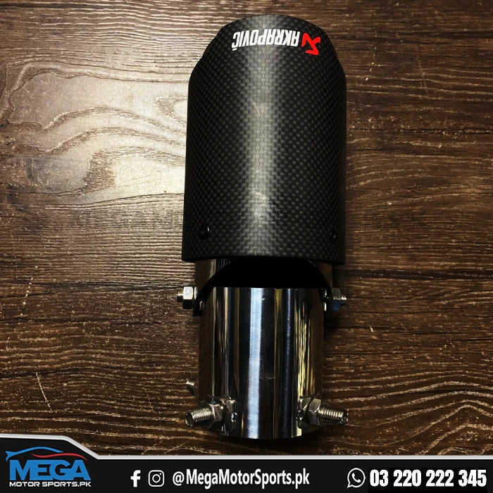 Akrapovic Single Exhaust Tip