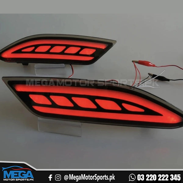 Honda Vezel Rear Bumper LED Reflector Lights For 2014 to 2020 – Mega ...