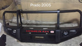 Toyota Prado fj120 Front Bumper / Bull Bar - Black For 2002 - 2008
