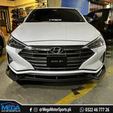 Hyundai Elantra Front Bumper Splitter Lip V2