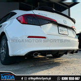 Civic 2022+ JDM Style Carbon Fiber Rear Bumper Diffuser 11 Gen