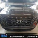 Hyundai Tucson Front Bonnet 3D Logo Letters In Chrome