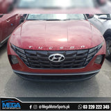 Hyundai Tucson Front Bonnet 3D Logo Letters In Chrome