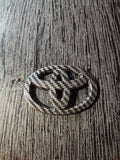 Toyota Carbon Fiber Steering Logo