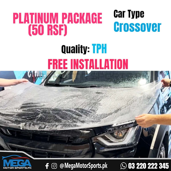 Platinum Package PPF for Crossover - Type TPH - 50 RF - Paint Protecti ...