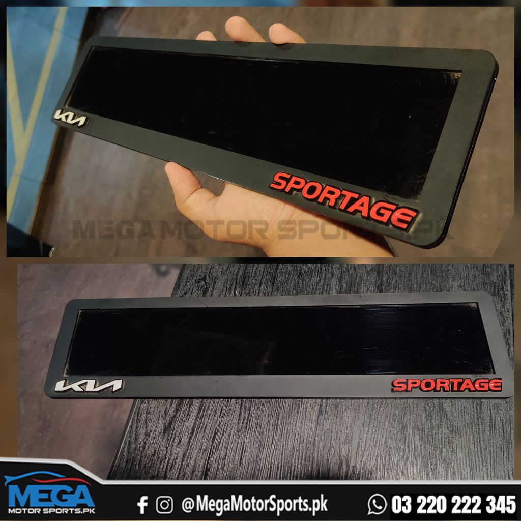 KIA Sportage Number Plates For Models 2021 - 2024
