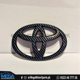 Corolla X Front and Back Carbon Fiber Logos 2014 - 2023