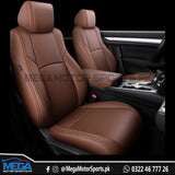 Custom Made Car Seat Covers Top Premium Quality Leather PU/PVC Fabric in All Colours