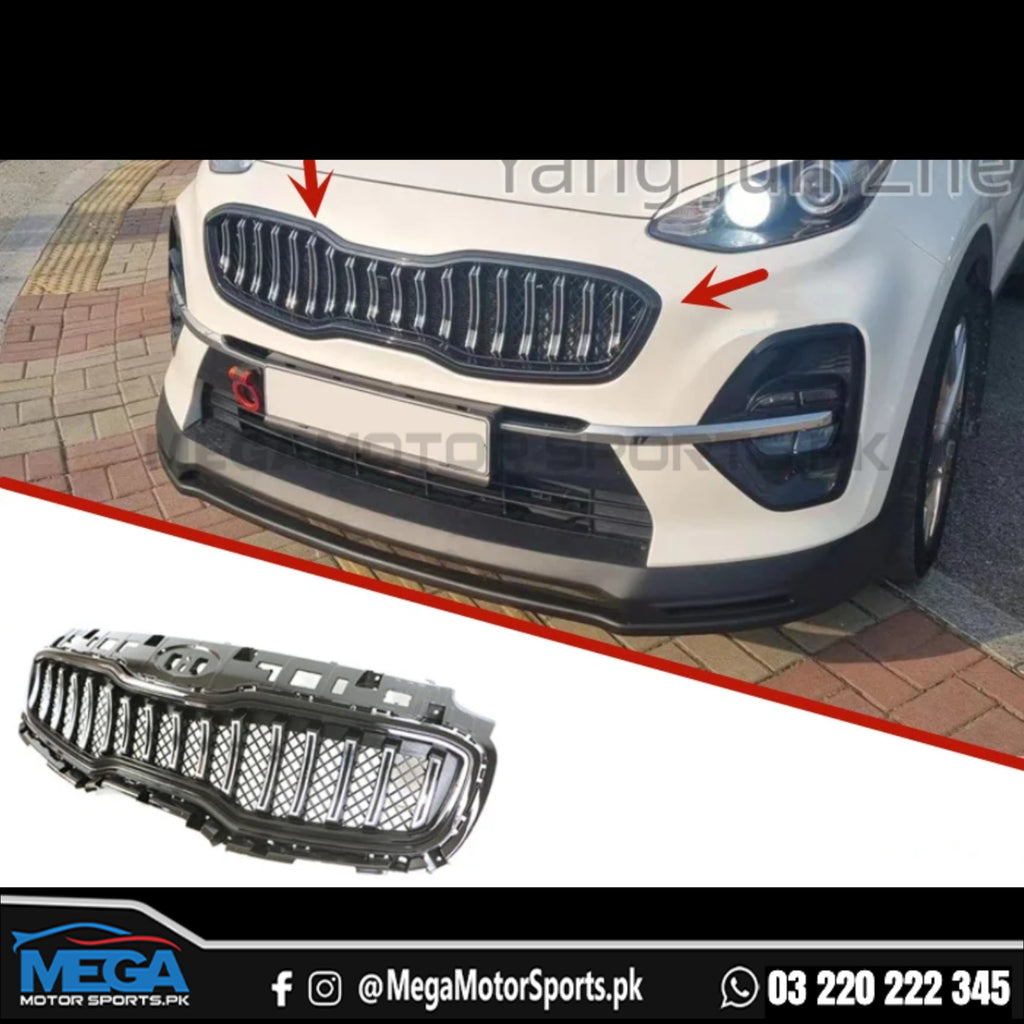 KIA Sportage Front Grill GT Style - 2019 - 2024