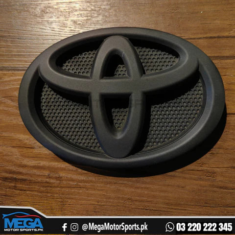 Toyota Fortuner Legender GR Front Grill Matt Black Logo