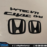 Honda Civic Reborn Black Emblems / Logos 2006 - 2011