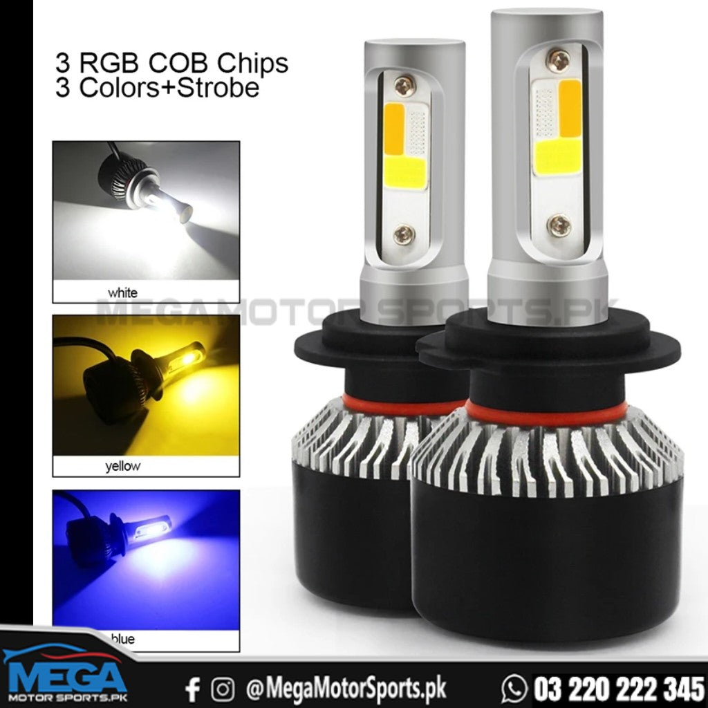 MEGA LED Bulb Kit 3 Colour - H11 - Ultra Light