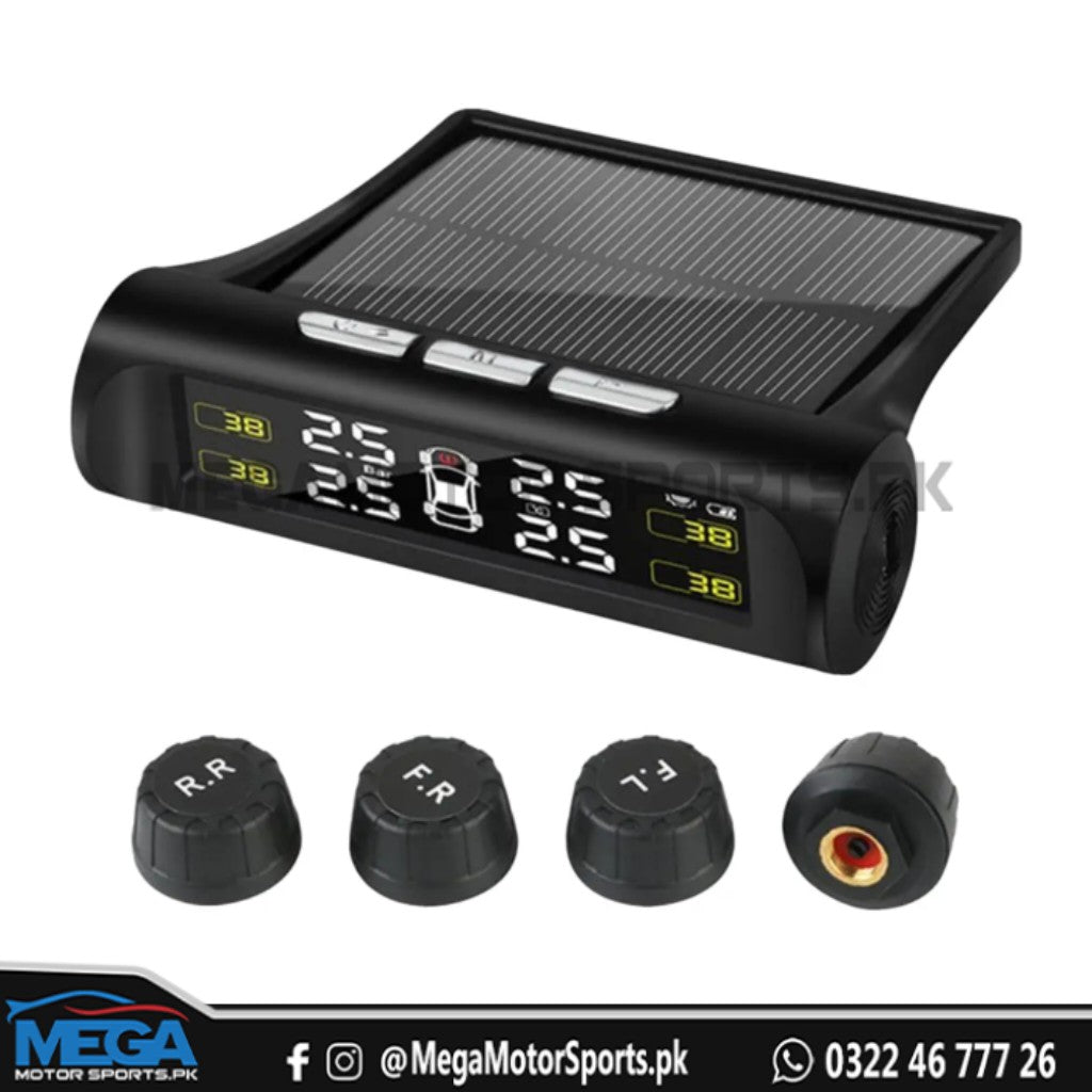 External TPMS Solar Power Tire Pressure Monitoring System