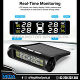 External TPMS Solar Power Tire Pressure Monitoring System