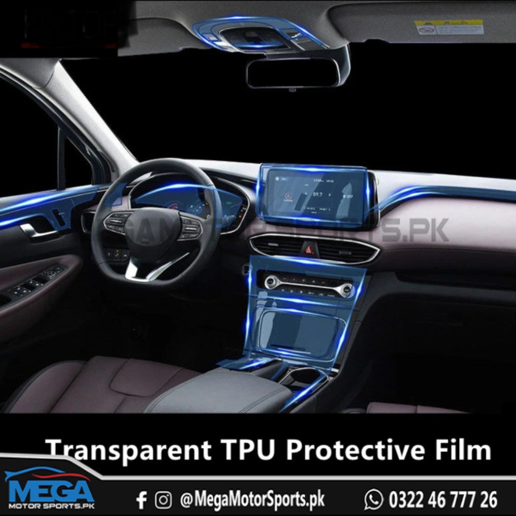 Hyundai Santa Fe Interior PPF TPU 2023+ Paint Protection Film