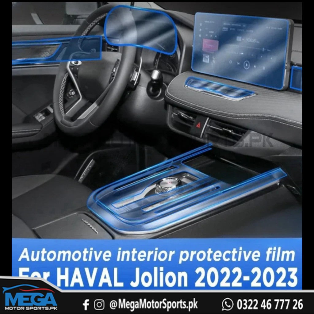 Haval Jolion Interior PPF TPU 2022 - 2025 Paint Protection film