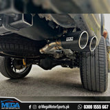 HKS LEGAMAX Side Exit Carbon Fiber Tips Exhaust for Hilux Revo/Rocco