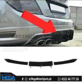 Mercedes C63 W204 AERO Style Rear Bumper Splitters