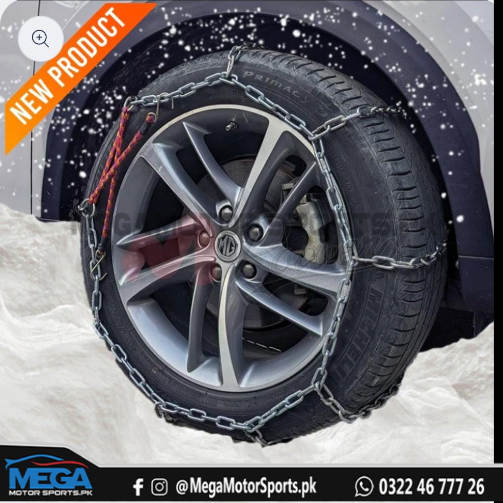 Anti Skid Tire Snow Chain For CrossOver - Medium Size