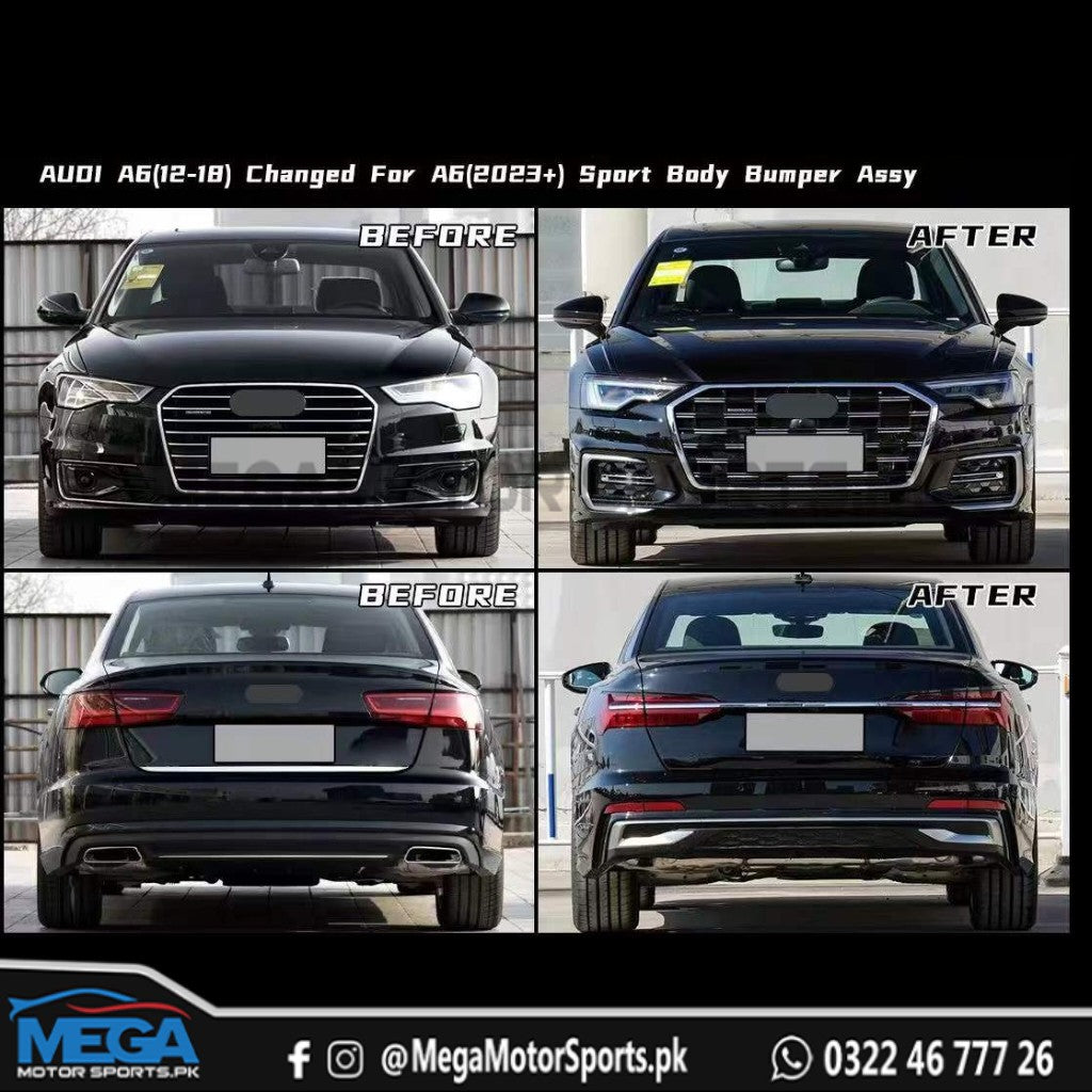 Audi A6 2016 to 2023+ Conversion For 2014 - 2019