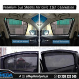 Honda Civic 2022 Premium Quality Sun Shades For 11th Generation 2022 - 2025