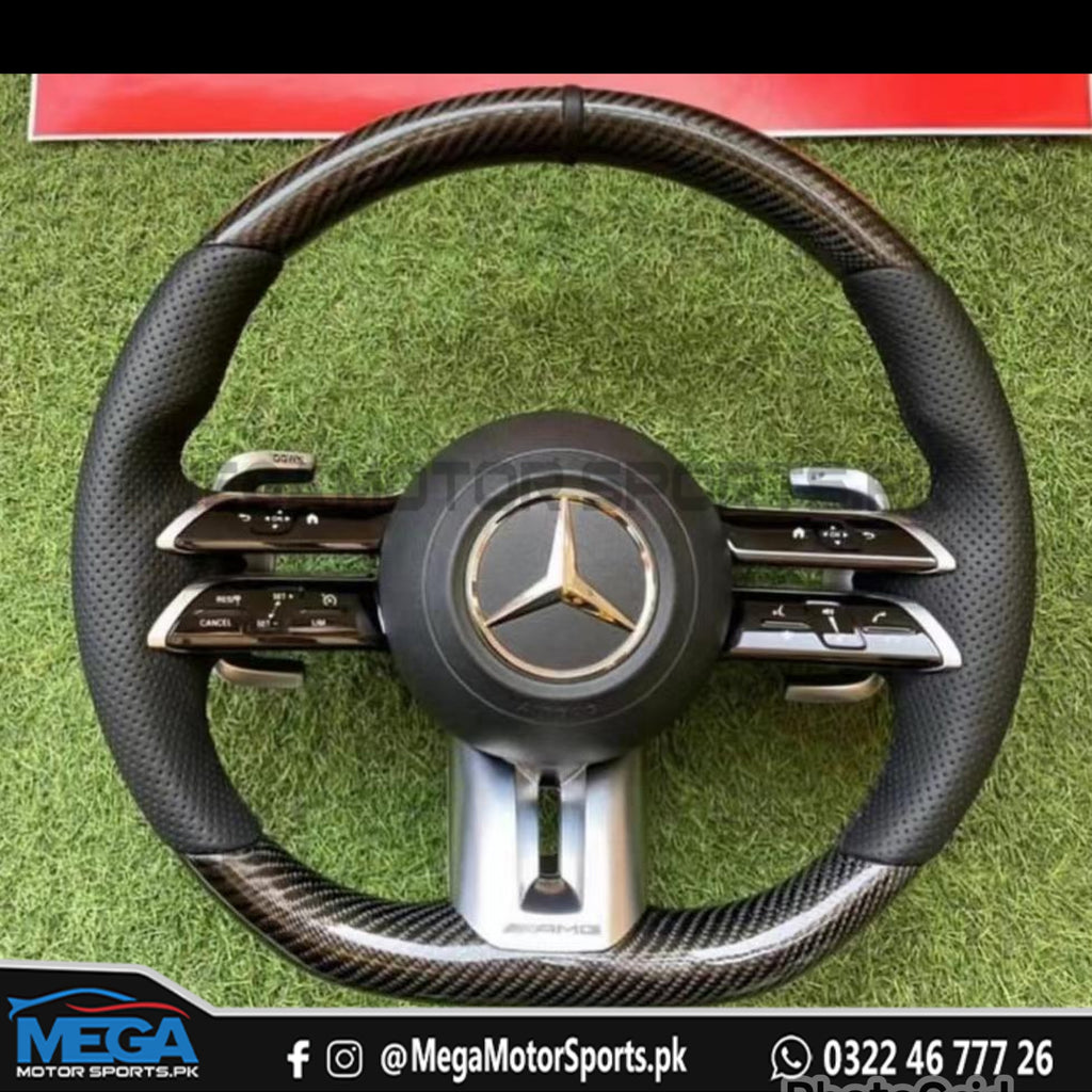 Mercedes C63 Carbon Fiber Steering Wheel For W204