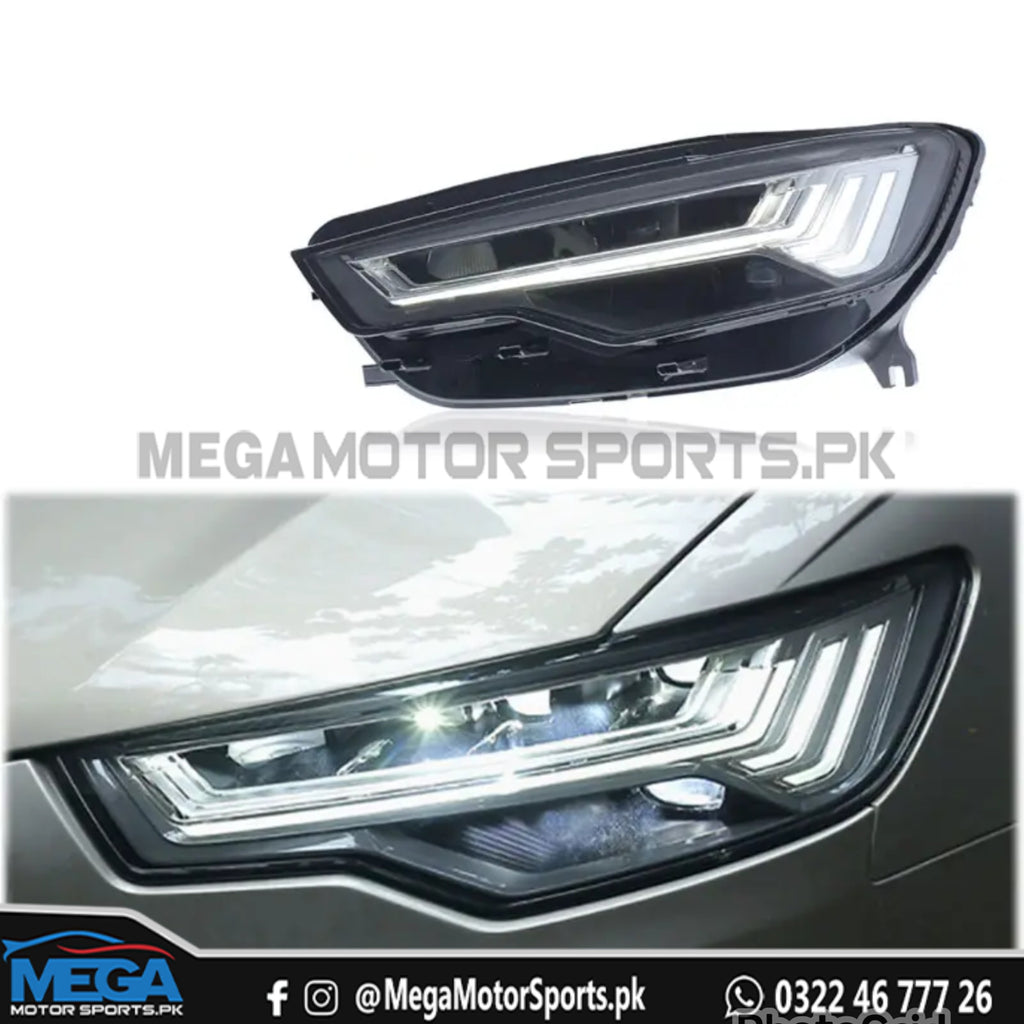 Audi A6 Matrix Style LED Headlights 2012 - 2015