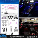 Mercedes C Class / C63 Interior Ambient lighting 2014 - 2021 W205