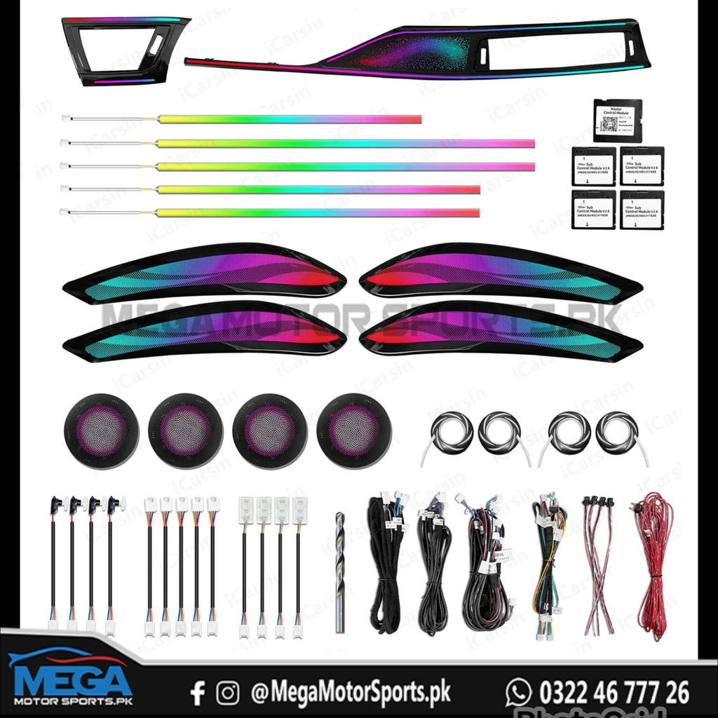 BMW F30 3 Series Interior Ambient lighting 2013 - 2019