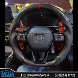 Honda Civic 2022 Carbon Fiber Steering Wheel For 11th Generation 2022 2023