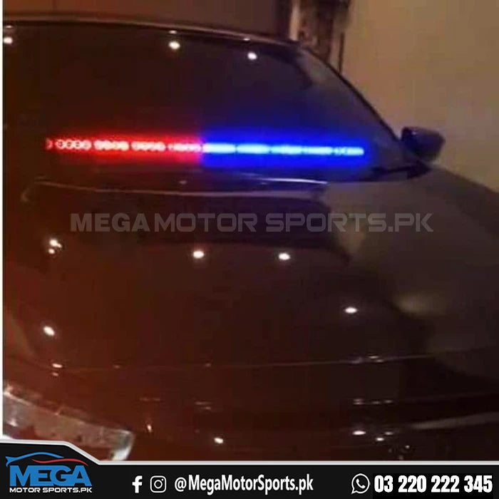 Police Light For Car Dashboard 8 Panels