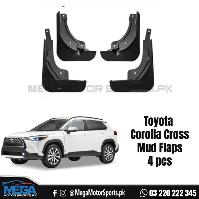 Toyota Corolla Cross Mud Flaps 4 pcs