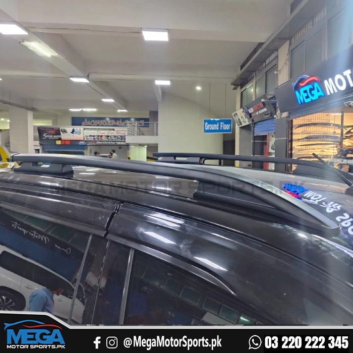 Toyota Hilux Revo Ironman Style Roof Rail Silver