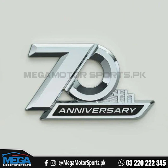 Toyota Land Cruiser 70th Anniversary Logo