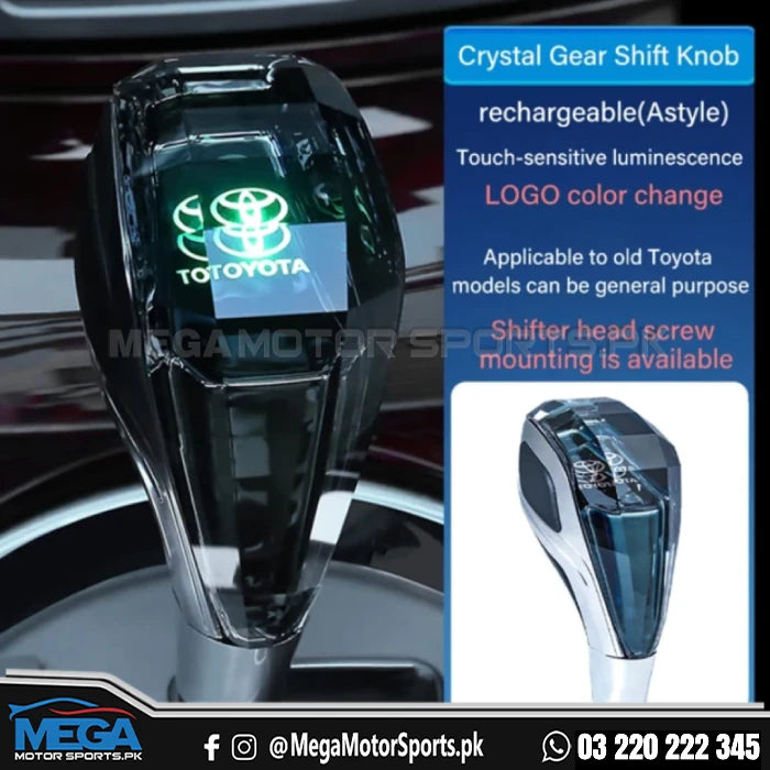 Toyota Led Crystal Gear Knob