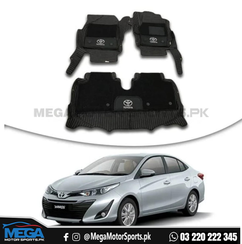 Toyota Yaris 9d Floor Matts  2020-2021