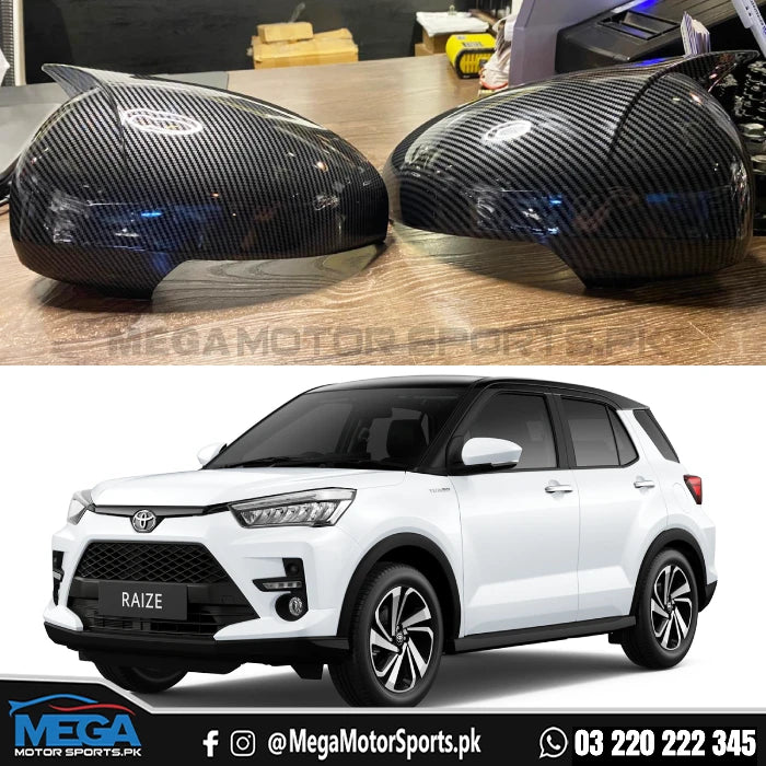 2025+ Toyota Raize Batman Style Side Mirror Cover
