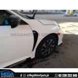 Honda Civic X Type R Style Steel Fenders