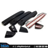 Honda Civic X Carbon Fiber Exterior Door Handle Covers 2016+