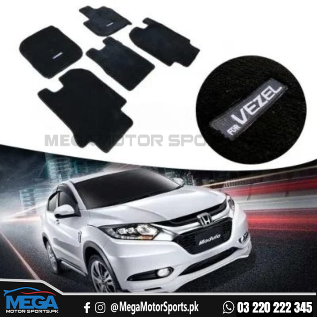 Honda Vezel Carpet Floor Mats Model 2013-2020